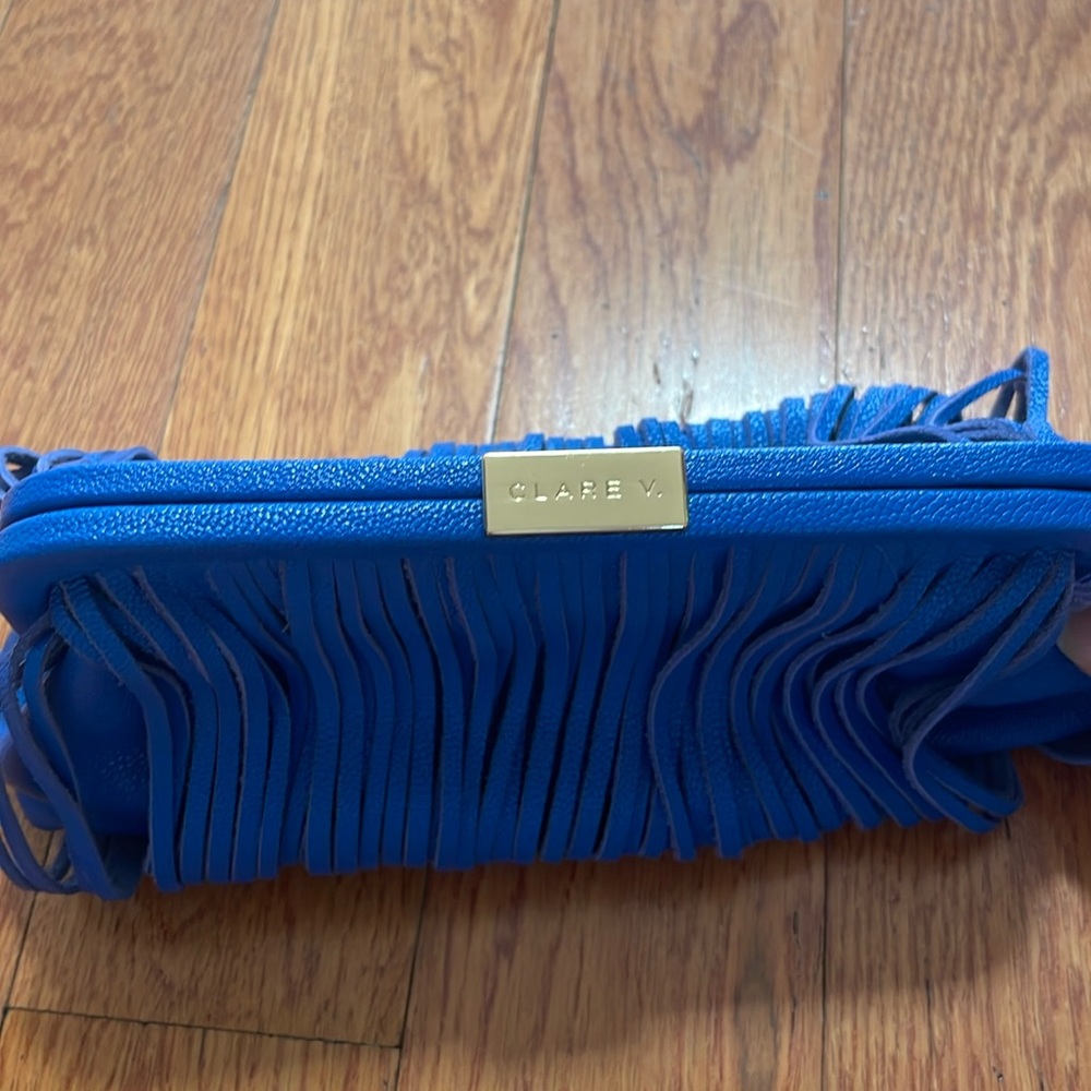 Clare V Fran Fran in Electric Blue